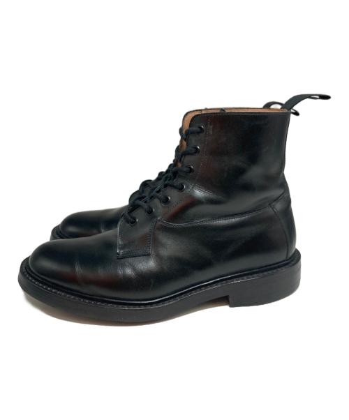 Tricker's（トリッカーズ）Tricker's (トリッカーズ) BURFORD レースアップブーツ ブラック サイズ:UK8の古着・服飾アイテム