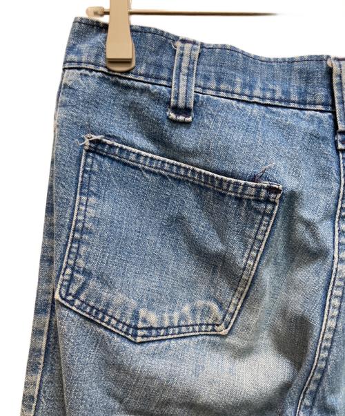 古着（フルギ）古着 (フルギ) ヴィンテージデニムセーラーパンツ インディゴ サイズ:不明の古着・服飾アイテム