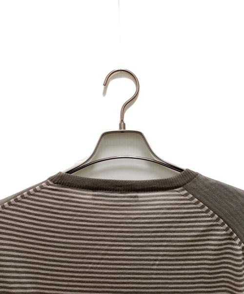 ETRO（エトロ）ETRO (エトロ) スイッチボーダーニット グリーン サイズ:XLの古着・服飾アイテム