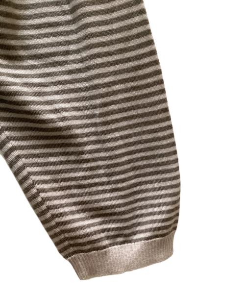 ETRO（エトロ）ETRO (エトロ) スイッチボーダーニット グリーン サイズ:XLの古着・服飾アイテム