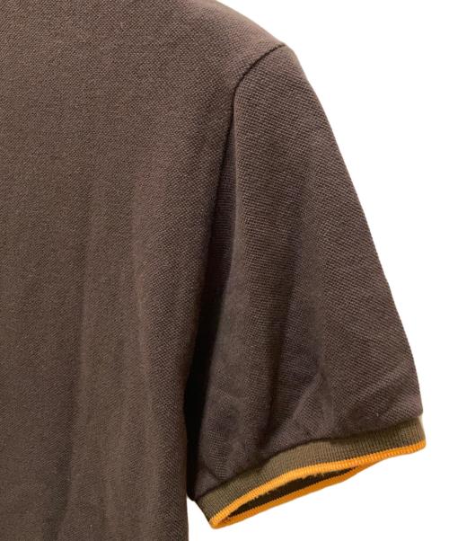 ETRO（エトロ）ETRO (エトロ) ラインデザインポロシャツ カーキ サイズ:L 未使用品の古着・服飾アイテム
