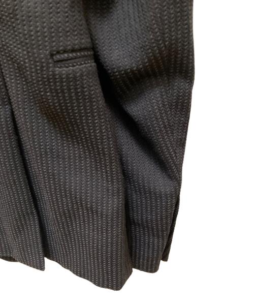 EMPORIO ARMANI（エンポリオ アルマーニ）EMPORIO ARMANI (エンポリオアルマーニ) F LINE 2Bテーラードジャケット ブラック サイズ:48の古着・服飾アイテム