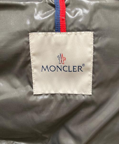MONCLER（モンクレール）MONCLER (モンクレール) チブ ロゴワッペンダウンベスト ブラック サイズ:2の古着・服飾アイテム