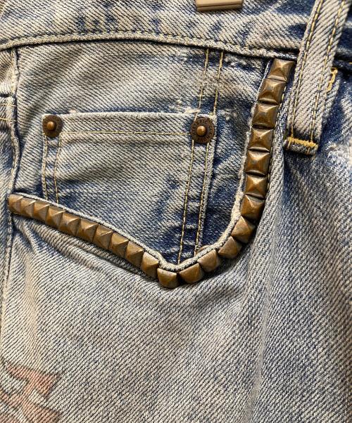 Hysteric Glamour（ヒステリックグラマー）Hysteric Glamour (ヒステリックグラマー) デニムパンツ インディゴ サイズ:71cm（Ｗ28）の古着・服飾アイテム