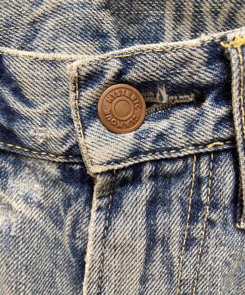 Hysteric Glamour（ヒステリックグラマー）Hysteric Glamour (ヒステリックグラマー) デニムパンツ インディゴ サイズ:71cm（Ｗ28）の古着・服飾アイテム