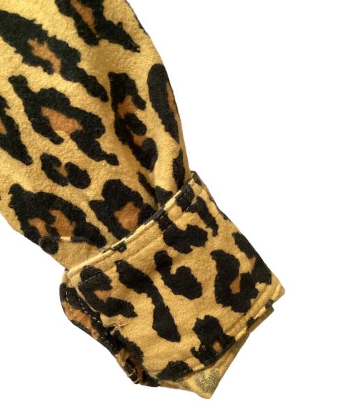 Hysteric Glamour（ヒステリックグラマー）Hysteric Glamour (ヒステリックグラマー) レオパードレギュラーカラーシャツ イエロー サイズ:Sの古着・服飾アイテム
