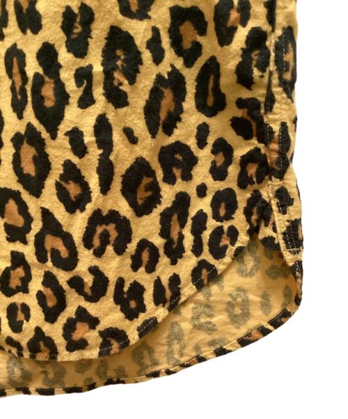 Hysteric Glamour（ヒステリックグラマー）Hysteric Glamour (ヒステリックグラマー) レオパードレギュラーカラーシャツ イエロー サイズ:Sの古着・服飾アイテム