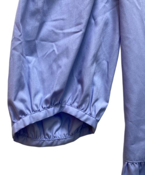 BLUE LABEL CRESTBRIDGE（ブルーレーベルクレストブリッジ）BLUE LABEL CRESTBRIDGE (ブルーレーベルクレストブリッジ) ニットビスチェシャツドレス ブルー サイズ:38の古着・服飾アイテム