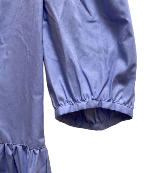BLUE LABEL CRESTBRIDGE（ブルーレーベルクレストブリッジ）BLUE LABEL CRESTBRIDGE (ブルーレーベルクレストブリッジ) ニットビスチェシャツドレス ブルー サイズ:38の古着・服飾アイテム
