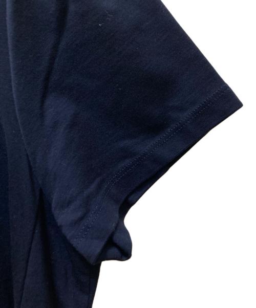 BLUE LABEL CRESTBRIDGE（ブルーレーベルクレストブリッジ）BLUE LABEL CRESTBRIDGE (ブルーレーベルクレストブリッジ) チェックデザイン半袖ワンピース ブラック サイズ:SIZE38の古着・服飾アイテム