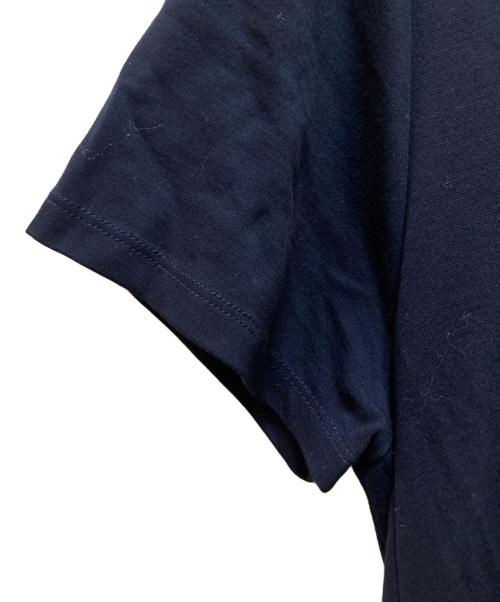 BLUE LABEL CRESTBRIDGE（ブルーレーベルクレストブリッジ）BLUE LABEL CRESTBRIDGE (ブルーレーベルクレストブリッジ) チェックデザイン半袖ワンピース ブラック サイズ:SIZE38の古着・服飾アイテム