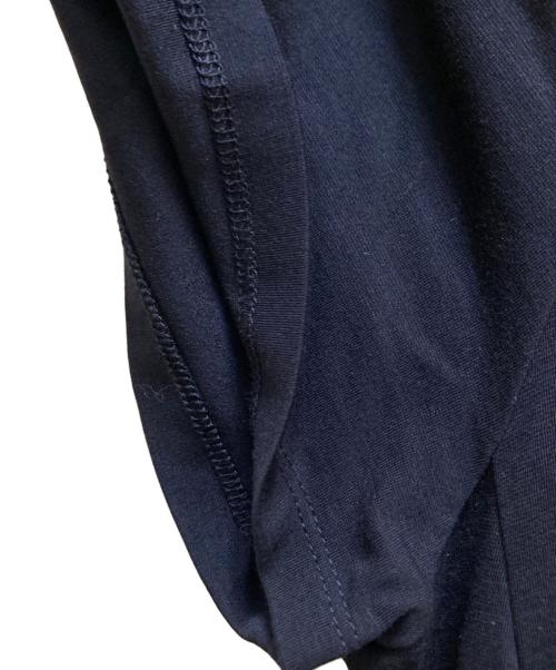 BLUE LABEL CRESTBRIDGE（ブルーレーベルクレストブリッジ）BLUE LABEL CRESTBRIDGE (ブルーレーベルクレストブリッジ) チェックデザイン半袖ワンピース ブラック サイズ:SIZE38の古着・服飾アイテム