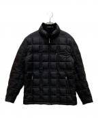 BURBERRY BLACK LABELバーバリーブラックレーベル）の古着「ラビットファーダウンジャケット」｜ブラック