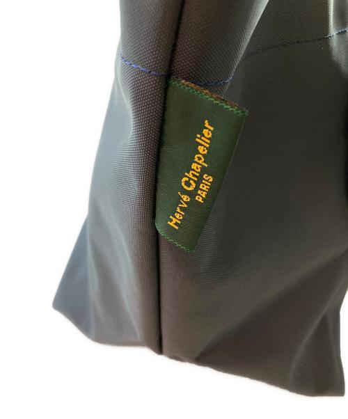 Herve Chapelier（エルベシャプリエ）Herve Chapelier (エルベシャプリエ) ナイロン 舟型トート L グリーンの古着・服飾アイテム