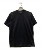 dunhillダンヒル）の古着「ADロゴTシャツ」｜ブラック