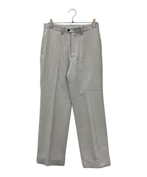 kaiko（カイコー）kaiko (カイコー) THE PREST/センタープレススラックス ブルー サイズ:2の古着・服飾アイテム