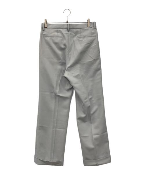 kaiko（カイコー）kaiko (カイコー) THE PREST/センタープレススラックス ブルー サイズ:2の古着・服飾アイテム