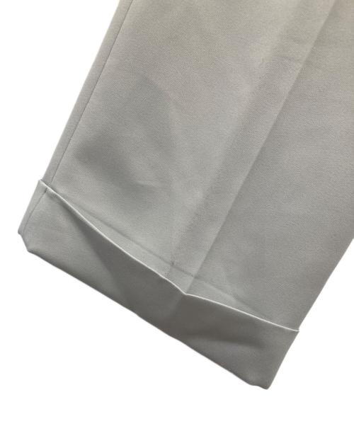 kaiko（カイコー）kaiko (カイコー) THE PREST/センタープレススラックス ブルー サイズ:2の古着・服飾アイテム