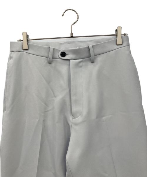 kaiko（カイコー）kaiko (カイコー) THE PREST/センタープレススラックス ブルー サイズ:2の古着・服飾アイテム