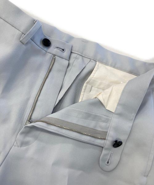 kaiko（カイコー）kaiko (カイコー) THE PREST/センタープレススラックス ブルー サイズ:2の古着・服飾アイテム