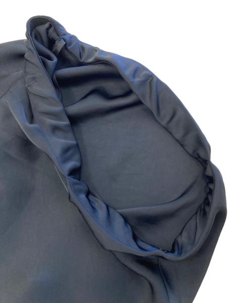 PLST（プラステ）PLST (プラステ) サテンスカート ブラック サイズ:Ｌの古着・服飾アイテム