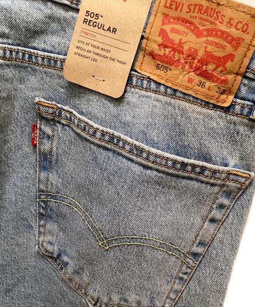 LEVI'S（リーバイス）LEVI'S (リーバイス) 505 デニムパンツ インディゴ サイズ:W36 未使用品の古着・服飾アイテム