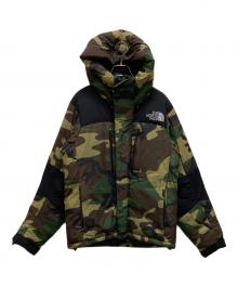 THE NORTH FACE（ザ ノース フェイス）の古着「ノベルティ バルトロ ライト ジャケット ダウンジャケット」｜カーキ×ブラック