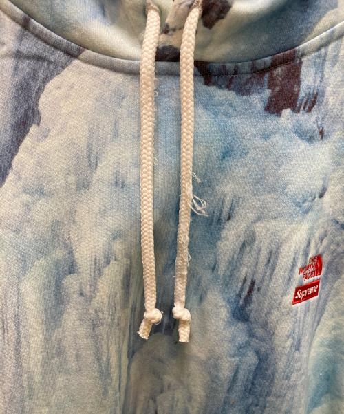 SUPREME（シュプリーム）SUPREME (シュプリーム) THE NORTH FACE (ザ ノース フェイス) コラボ アイスクライオム プルオーバーパーカー ブルー サイズ:Ⅼの古着・服飾アイテム