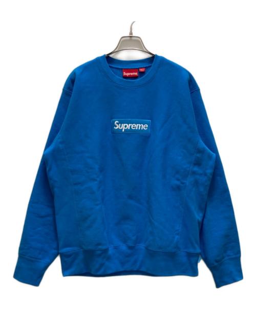 SUPREME（シュプリーム）Supreme (シュプリーム) ボックスロゴスウェット ブルー サイズ:Mの古着・服飾アイテム