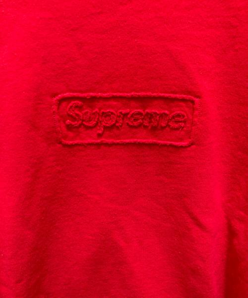 SUPREME（シュプリーム）SUPREME (シュプリーム) カットアウトボックスロゴスウェット レッド サイズ:Ⅼの古着・服飾アイテム