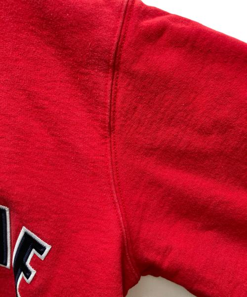SUPREME（シュプリーム）SUPREME (シュプリーム) スプリットロゴ スウェット レッド×ブラック サイズ:Mの古着・服飾アイテム