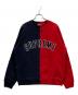 SUPREME（シュプリーム）の古着「スプリットロゴ スウェット」｜レッド×ブラック