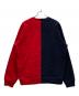 SUPREME (シュプリーム) スプリットロゴ スウェット レッド×ブラック サイズ:M：10000円