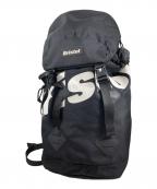 F.C.R.B.×New Eraエフシーレアルブリストル×ニューエラ）の古着「コラボロゴプリントリュック」｜ブラック