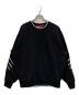 Supreme（シュプリーム）の古着「ストレッチクルーネック スウェット」｜ブラック×ホワイト