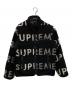 Supreme（シュプリーム）の古着「リバーシブルロゴフリースジャケット」｜ブラック