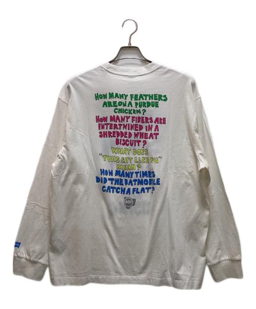 LEVI'S（リーバイス）LEVI'S (リーバイス) De La Soul (デラソウル) コラボ 3 FEET HIGH WHITE Tシャツ ホワイト×ブルー サイズ:Lの古着・服飾アイテム