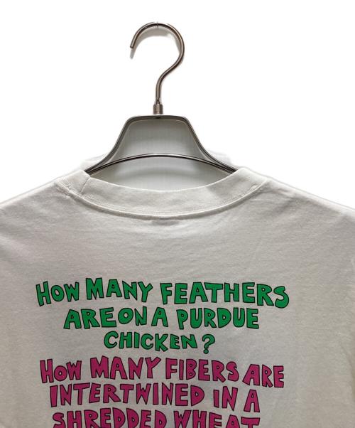 LEVI'S（リーバイス）LEVI'S (リーバイス) De La Soul (デラソウル) コラボ 3 FEET HIGH WHITE Tシャツ ホワイト×ブルー サイズ:Lの古着・服飾アイテム