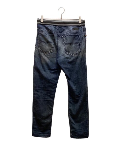 DIESEL（ディーゼル）DIESEL (ディーゼル) ダメージ加工ジョグジーンズ インディゴ サイズ:28の古着・服飾アイテム
