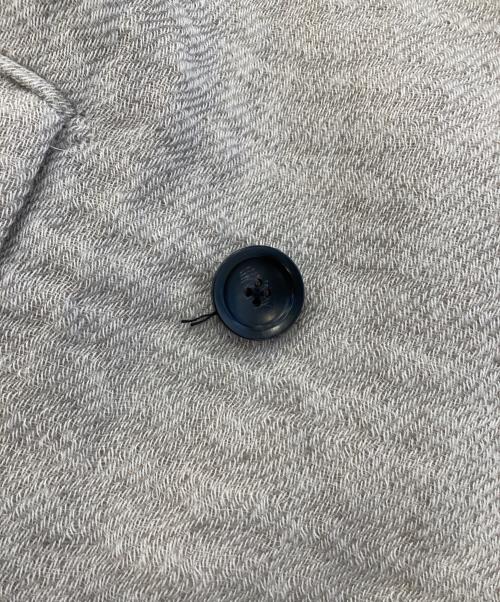 saby（サバイ）saby (サバイ) ウールリネン ダブルガーゼジャケット ベージュ サイズ:1(S)の古着・服飾アイテム