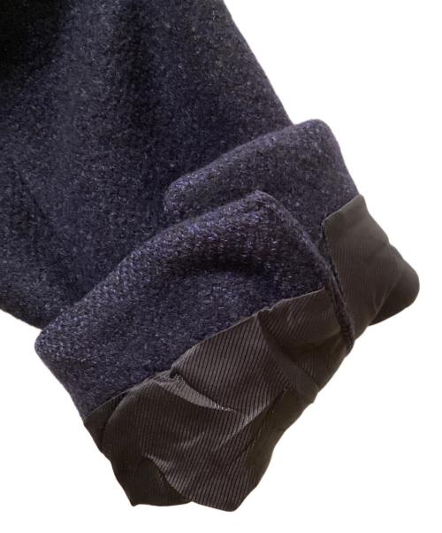 NO BRAND（ノーブランド）NO BRAND (ノーブランド) ダブルウールコート ネイビー サイズ:Lの古着・服飾アイテム