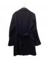 NO BRAND (ノーブランド) ダブルウールコート ネイビー サイズ:L：8000円