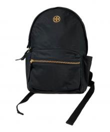 TORY BURCH（トリーバーチ）の古着「PIPER SMALL ZIP BACPACK」｜ブラック