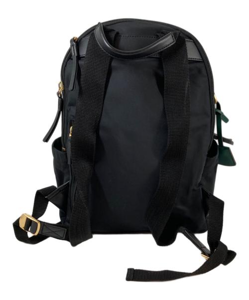 TORY BURCH（トリーバーチ）TORY BURCH (トリーバーチ) PIPER SMALL ZIP BACPACK ブラックの古着・服飾アイテム