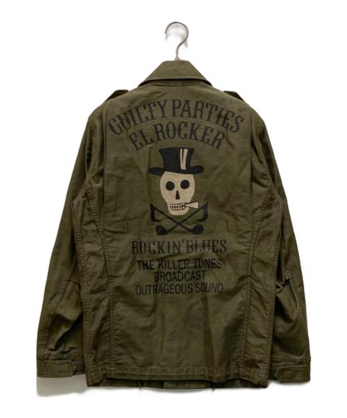 WACKO MARIA（ワコマリア）WACKO MARIA (ワコマリア) スカルハット M-65ジャケット カーキ サイズ:Sの古着・服飾アイテム