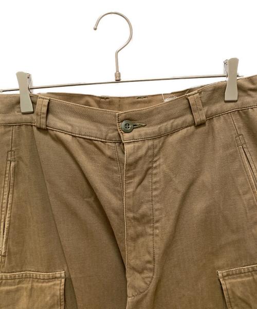 ordinary fits（オーディナリーフィッツ）ordinary fits (オーディナリーフィッツ) M47 Type Cargo Pants ブラウン サイズ:22の古着・服飾アイテム