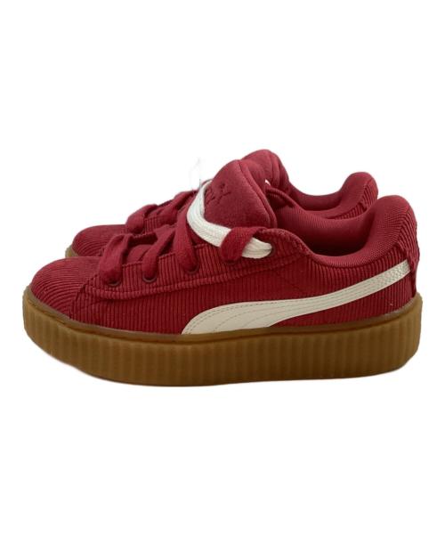 PUMA（プーマ）PUMA (プーマ) クリーパー ファティ コーデュロイ レッド サイズ:22.5ｃｍ 未使用品の古着・服飾アイテム