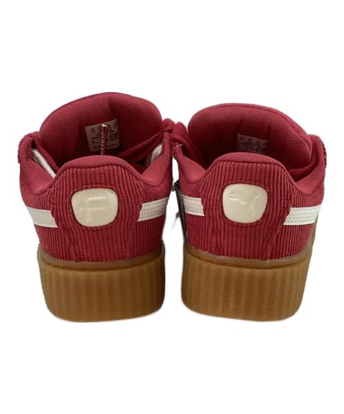PUMA（プーマ）PUMA (プーマ) クリーパー ファティ コーデュロイ レッド サイズ:22.5ｃｍ 未使用品の古着・服飾アイテム
