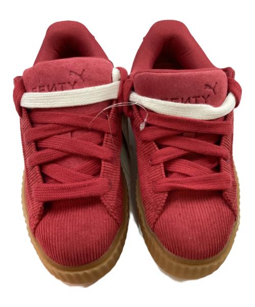 PUMA（プーマ）PUMA (プーマ) クリーパー ファティ コーデュロイ レッド サイズ:22.5ｃｍ 未使用品の古着・服飾アイテム