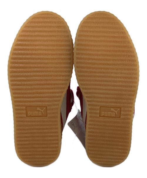 PUMA（プーマ）PUMA (プーマ) クリーパー ファティ コーデュロイ レッド サイズ:22.5ｃｍ 未使用品の古着・服飾アイテム